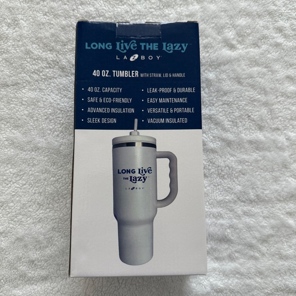 New in box - LazBoy 40 oz tumbler - Picture 3 of 5